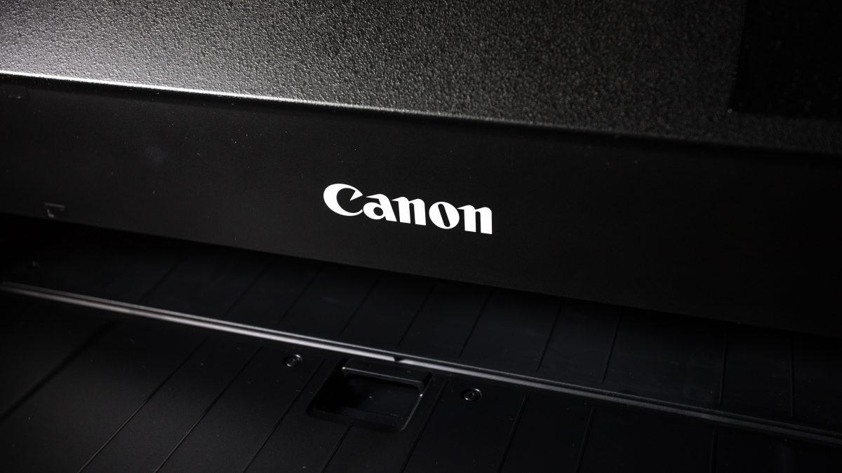black canon office printer